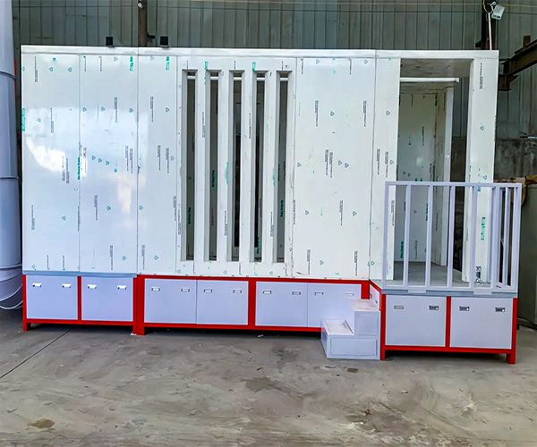 流水線粉末噴涂室1