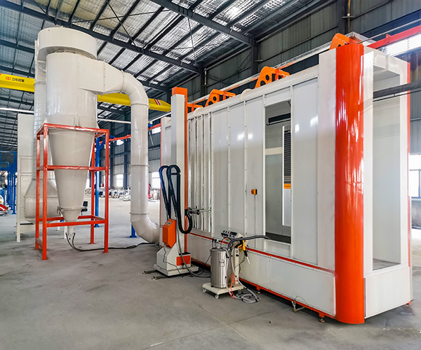 流水線粉末噴涂室