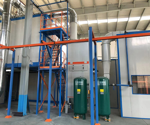 掛鏈式噴涂線高效涂裝技術分析