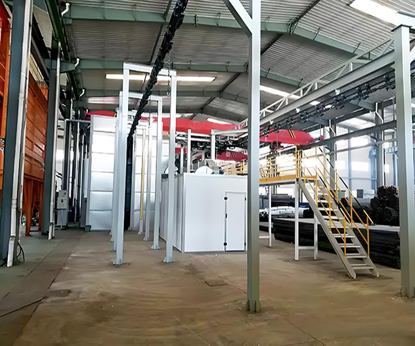 有限空間內(nèi)粉末涂裝線的優(yōu)化設(shè)計