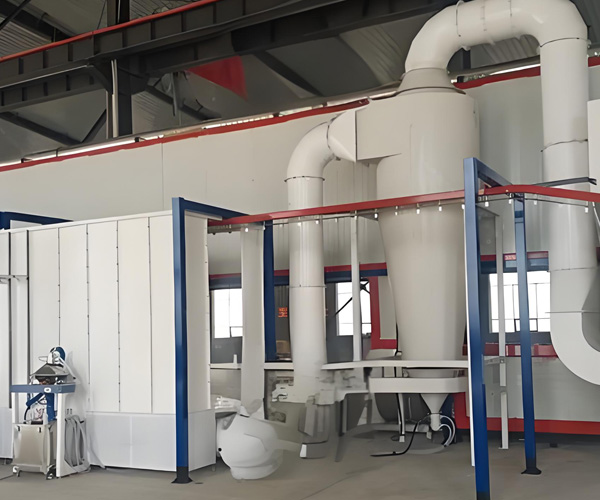 煙臺某家具制造公司噴粉流水線升級案例 煙臺某家具制造公司噴粉流水線升級案例