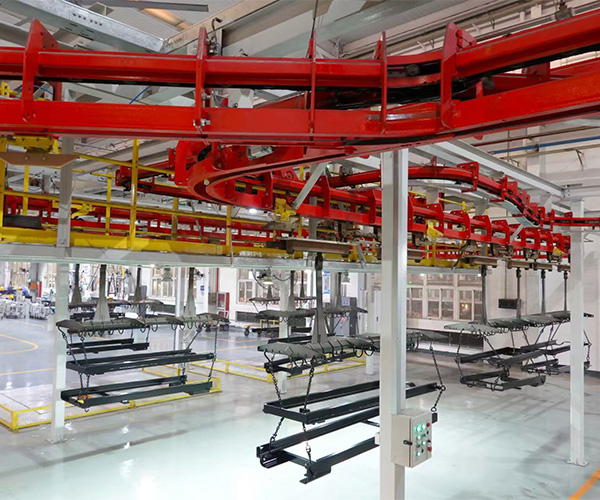 積放線輸送設(shè)備在噴漆流水線中的高效應(yīng)用