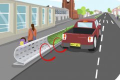 國(guó)外研究人員開發(fā)路邊屏障設(shè)計(jì) 減輕道路兩